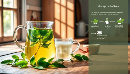 Unlock the Power of Moringa: A Step-by-Step Guide to Making the Perfect Cup of Moringa Tea